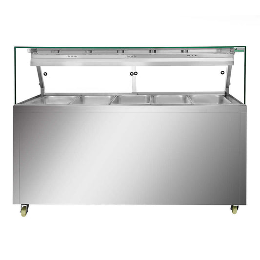 Thermaster Wet and Dry Bain Marie Display 5x1/1 GN Pans - PG180FE-XG