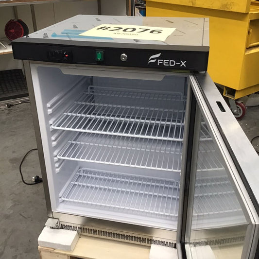 2NDs: FED-X 130L Bar Cooler Glass Door - XR200SG-NSW2076