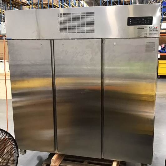 2NDs: Thermaster Three Door SS Upright Storage Freezer - SUF1500-NSW2125