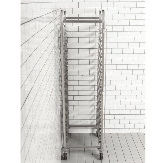 Modular System Baking tray trolley with 16 trays - 404091