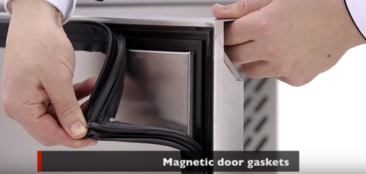 Underbench Four Door Freezer Table 2230mm EPF3482