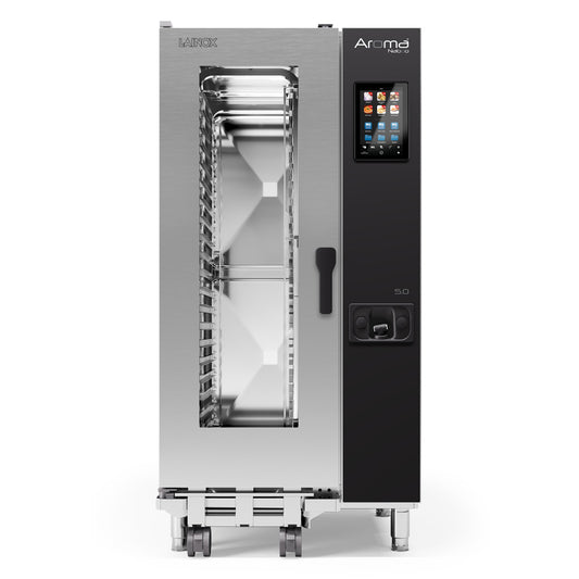 AREN154B 15 X 600 X 400 Electric Direct Steam Combi Oven with Touch Screen Controls
