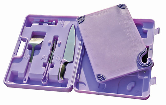 ASZ121812SYS San Jamar Allergen Safe-T-Zone System in Purple