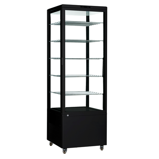 Como 500 Black King-Size Floor Standing Refrigerated Display