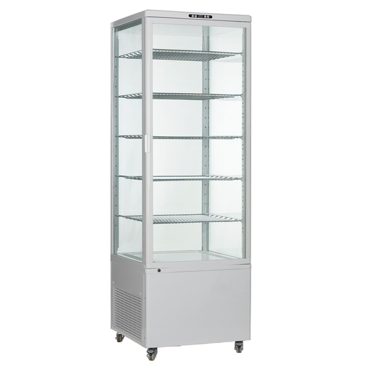 Como 500 White King-Size Floor Standing Refrigerated Display