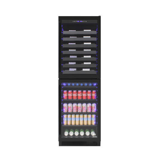 EL-100WBC-TS Vinotemp 98 Bottle/200 can Dual Zone Wine & Beverage Centre