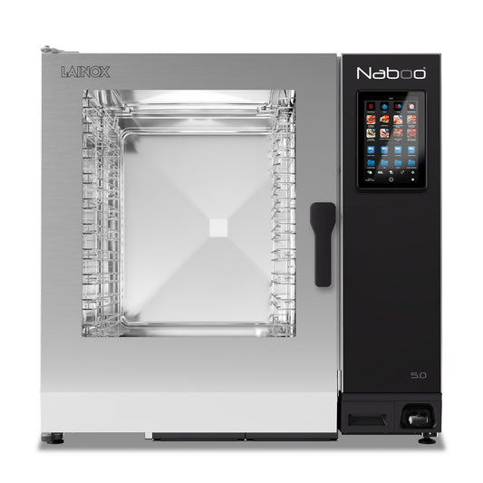 NAE102B 10 X 2/1GN Electric Direct Steam Combi Oven with Touch Screen Controls