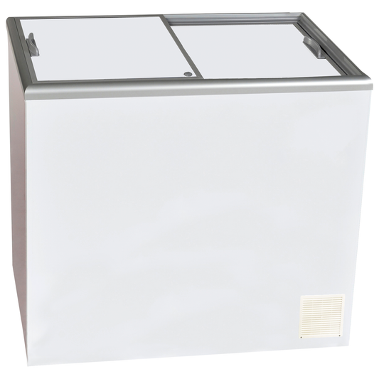 Nova 3 SSL - Solid Sliding Lid Flat Top Display & Storage Freezer