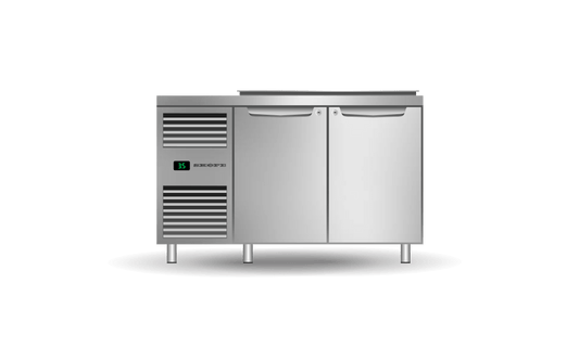 SKOPE – Two Solid Door Salad Preparation GN1/3 Fridge PG13.PPS.DC.2.SD