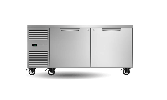 SKOPE – Two Solid Door Underbench GN2/1 Fridge PG21.UBR.2.SD