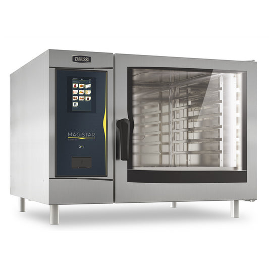 6 GN 2/1 Electric Combi (12 Trays). Touch Screen, Boiler Generated Steam