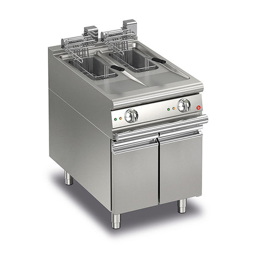 10+10L Split Pot Electric Deep Fryer Q70FRI/E610