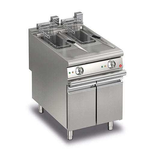 10+10L Split Pot Electric Deep Fryer Q90FRI/E610