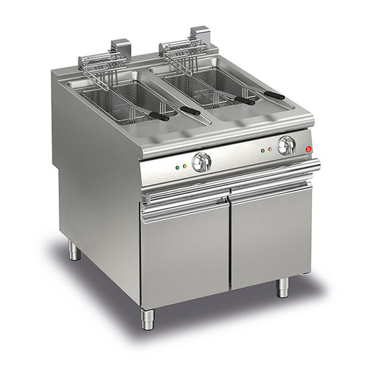 22+22L Double Basin Electric Deep Fryer Q90FRI/E822