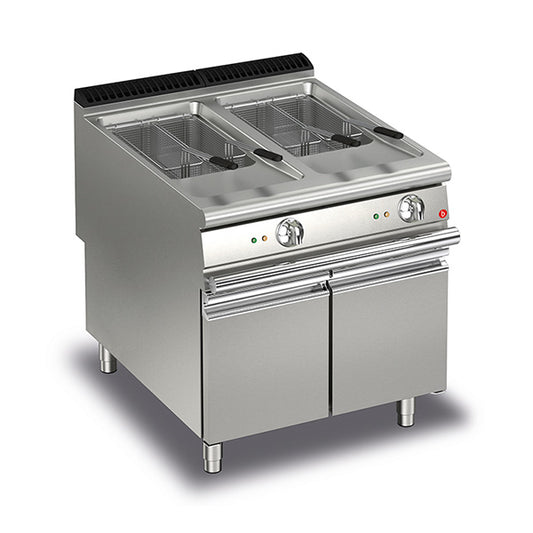 23+23L Double Basin Gas Deep Fryer Q90FRI/G823