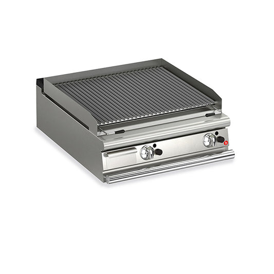 2 Burner Gas Lava Rock Chargrill Q90GLT/G800