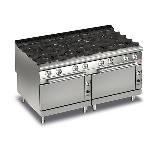 8 Burner Gas Cook Top with 2 Gas Ovens Q90PCF/G1605