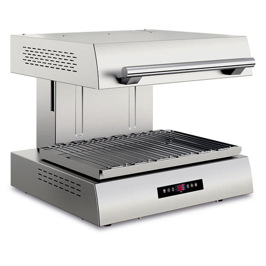 BDSM600 Adjustable Height Ultra Rapid Electric Salamander with 540 X 365 mm Cooking Surface