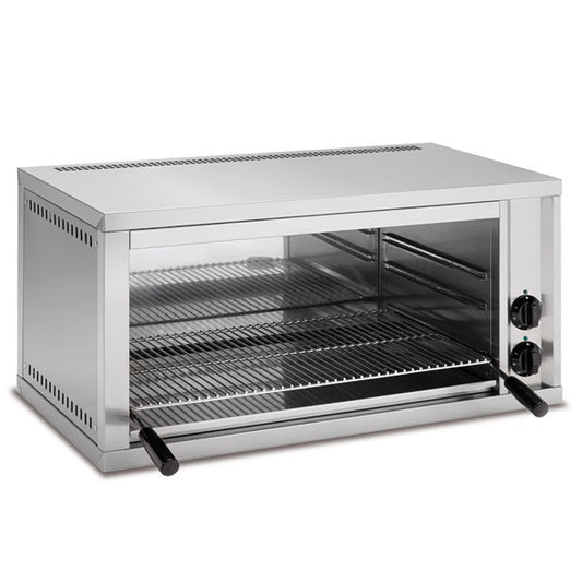 SEF2/2 Fixed Height Electric Salamander Grill with 600 X 350 mm Cooking Surface