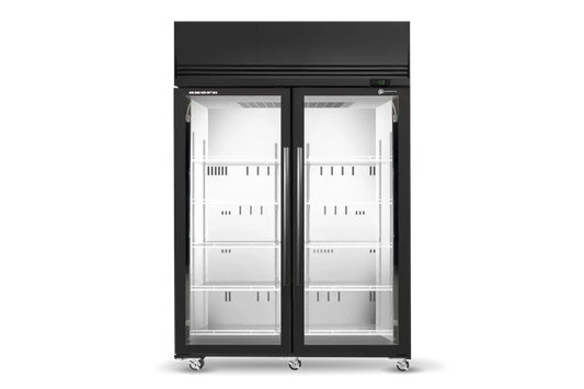 SKFT1300N-A 2 Glass Door Upright Display or Storage Freezer
