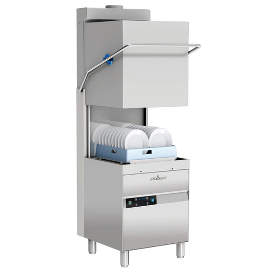 Rhima RH-60HR - Pass Through Dishwasher with Heat Recovery Unit