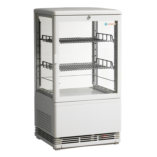 Venice Joey White Compact Counter Top Refrigerated Display