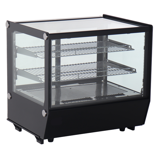 Verona 70 Black Counter Top Refrigerated Display