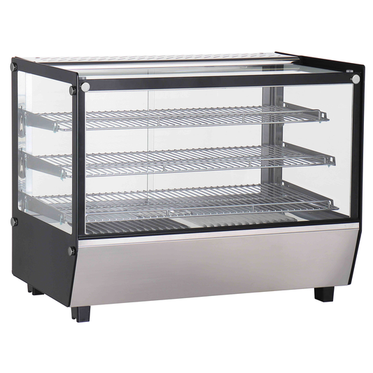 Verona 90 Heated Stainless Steel Counter Top Display