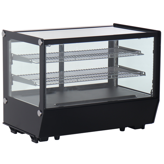 Verona 90 Black Counter Top Refrigerated Display