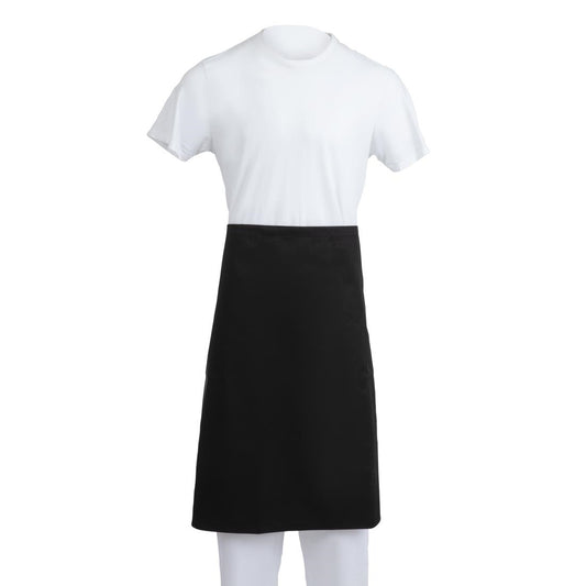 Whites Black Chef Aprons - 30x36''
