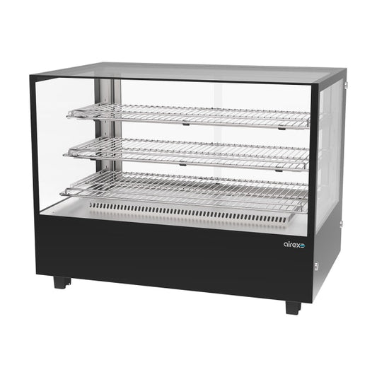 Airex Countertop Heated Square Food Display AXH.FDCTSQ.09 - 900mm Wide