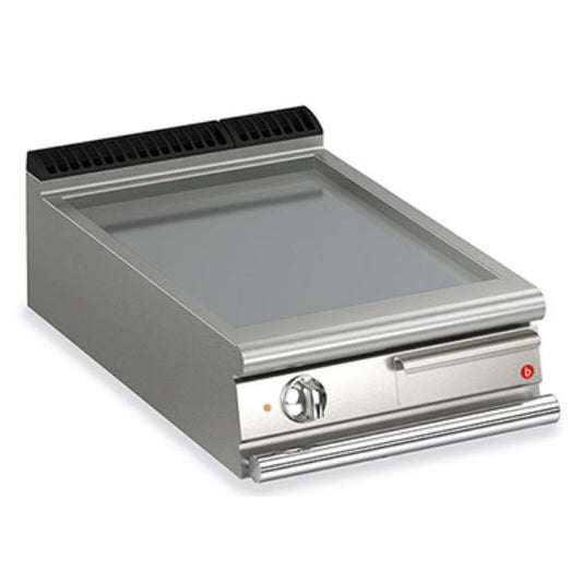 1 Burner Electric Fry Top with Smooth Mild Steel Plate and Thermostat Control Q90SFT/E600