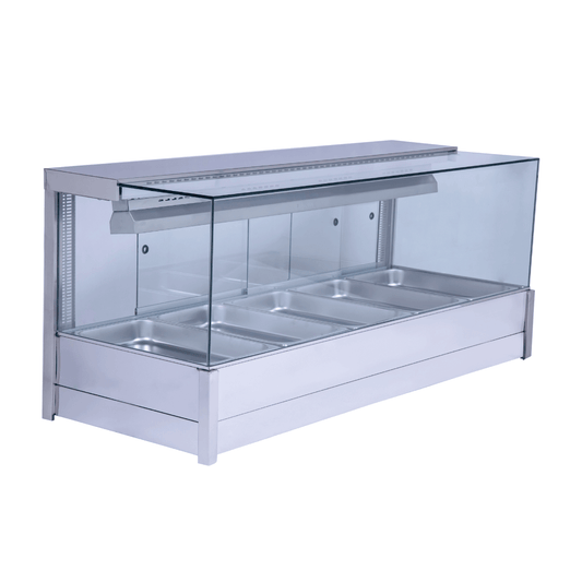Bonvue Square Countertop Wet and Dry Bain Marie - BM17SC