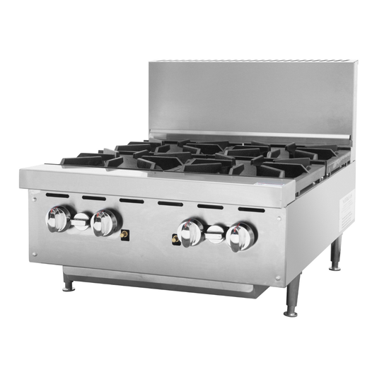 BRENNER Forge 800 Series Gas Bench Top Cooking Range NG with 4 burners - BREG8R-600N