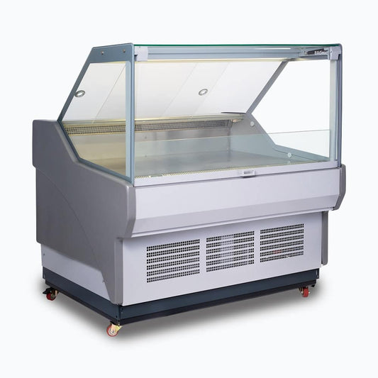 Square Glass Deli Display - 1330mm DD1250SG-NR