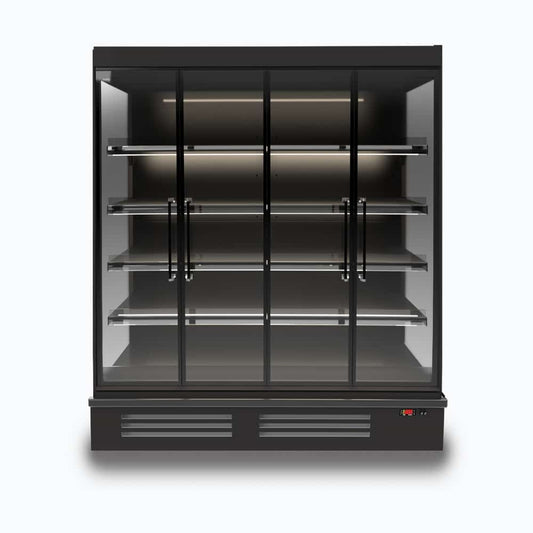 Full Height Multideck Fridge with Doors - 1875mm