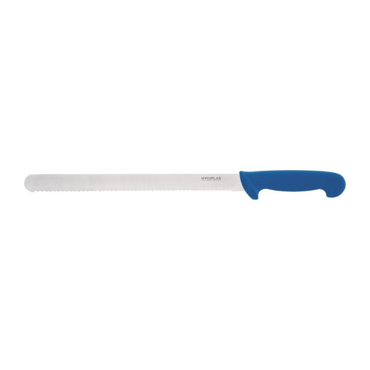 Hygiplas Slicer Serrated Blue - 12"