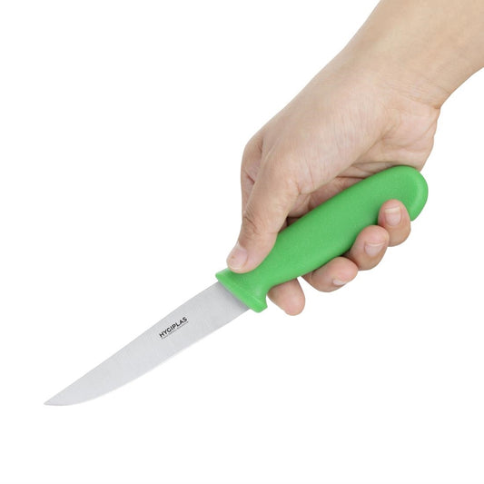 Hygiplas Vegetable Knife Green - 4"