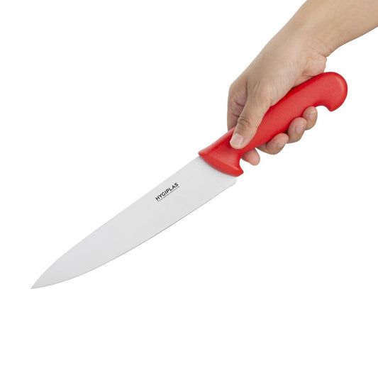 Hygiplas Cooks Knife Red - 8.5"