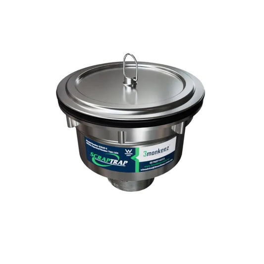 Cast Stainless Sink Waste Arrestor (127mm) Scrap-S