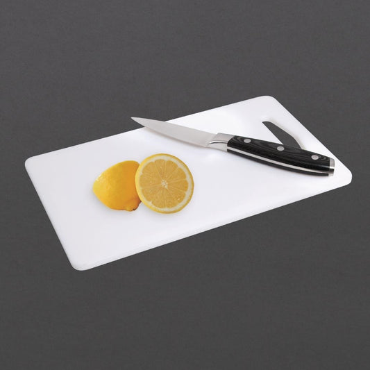 Low Density Cutting Board White - 150x250x6mm 6x10x1/4"