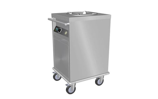 Culinaire Dual Tube Mobile Plate Dispensers with Static Heating CH.PD.HS.2