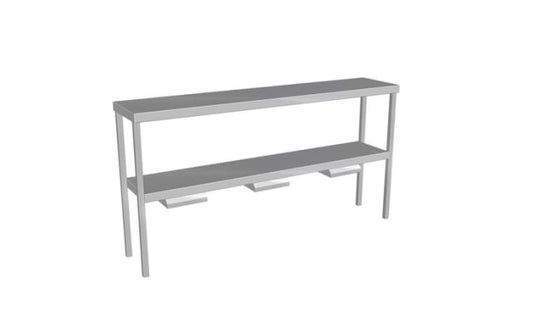 Culinaire Heated Double Gantry Heat Lamp to Bottom Shelf CH.GDB.5