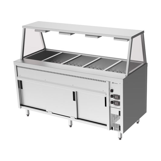 Culinaire Island Bain Marie with A Frame Gantry CH.BMH.I.GA.5