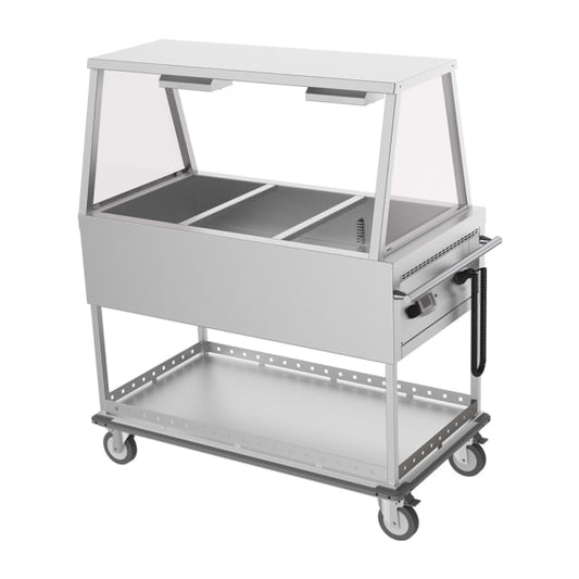 Culinaire Mobile Bain Marie with A Frame Gantry CH.BMM.GA.3