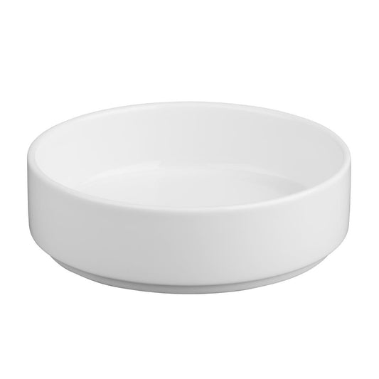 Olympia Whiteware Flat Walled Bowl - 152mm 6" (Box 6)