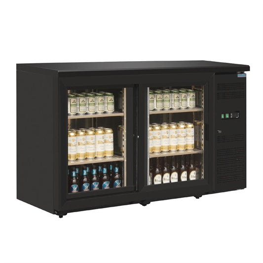 Polar U-Series Back Bar Counter - 2 Door