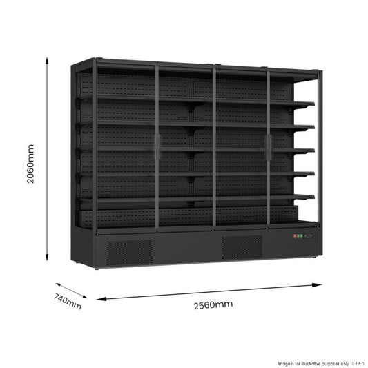 Thermaster Supermarket Panorama 4 Door Chiller Display - DC-250B