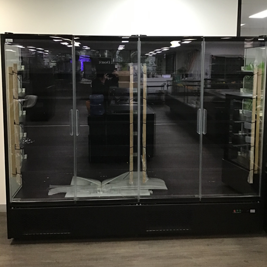 Ex-Showroom: Thermaster Supermarket Panorama 4 Door Chiller Display - DC-250B-VIC1017