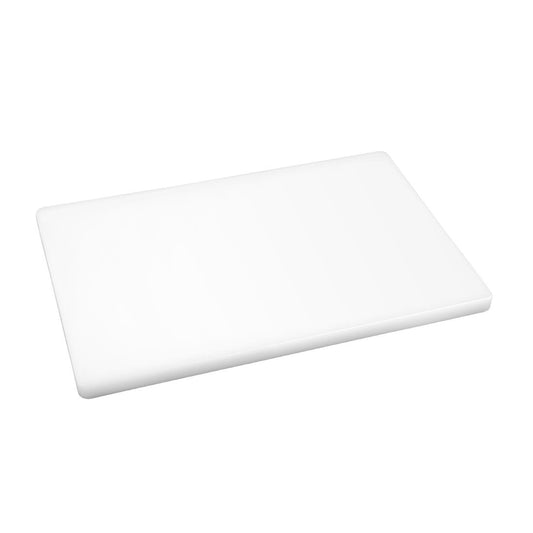 EDLP - Hygiplas Low Density Chopping Board White - 300x450x20mm